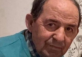 José Antonio Izquierdo Matesanz, varón desaparecido entre Arrabal de Portillo y Camporredondo.