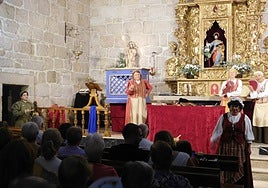 Momento de la representación