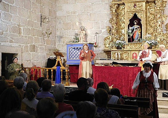 Momento de la representación