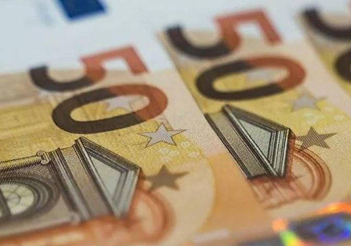 Billetes de 50 euros.
