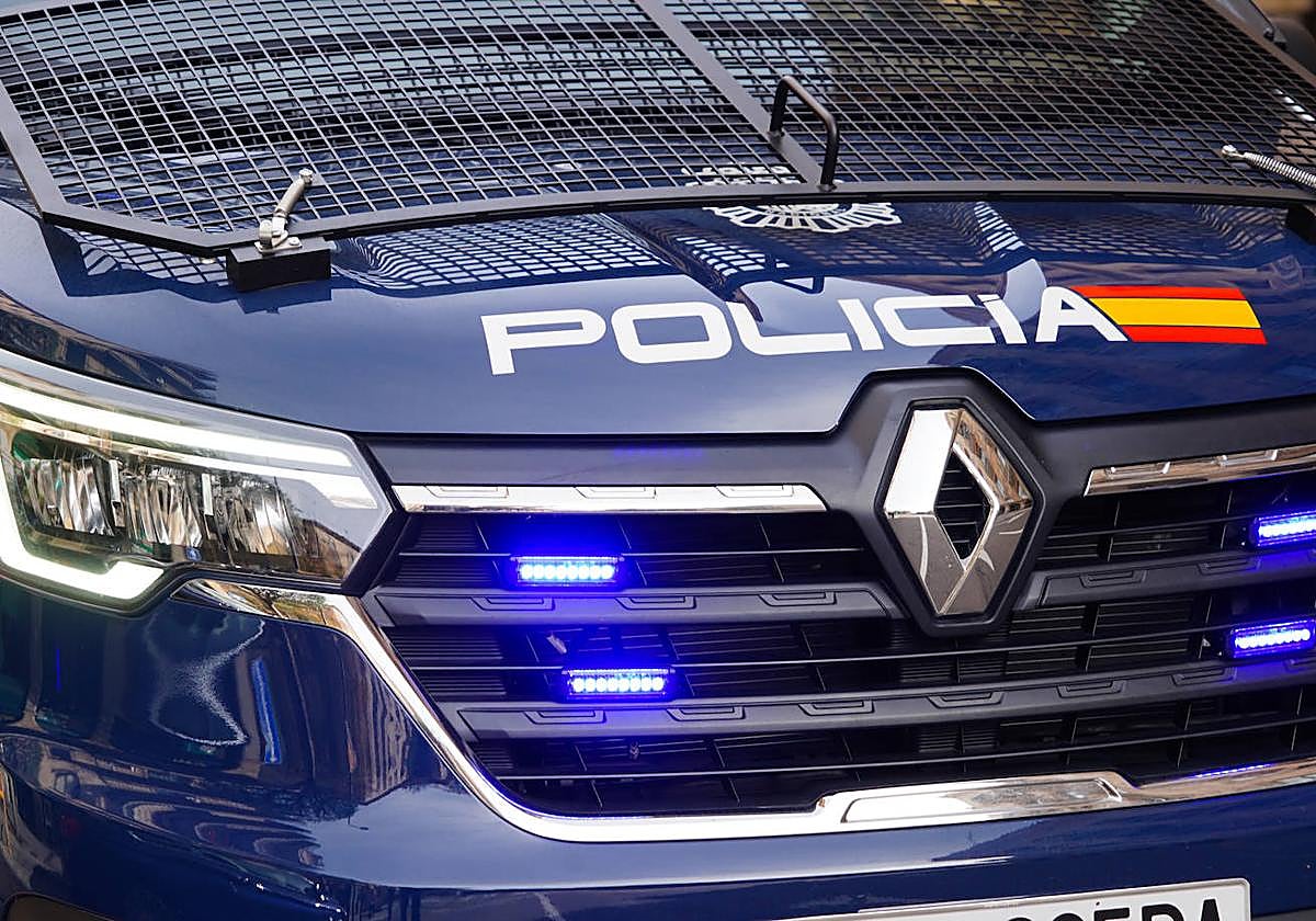 Un coche de la Policía Nacional.