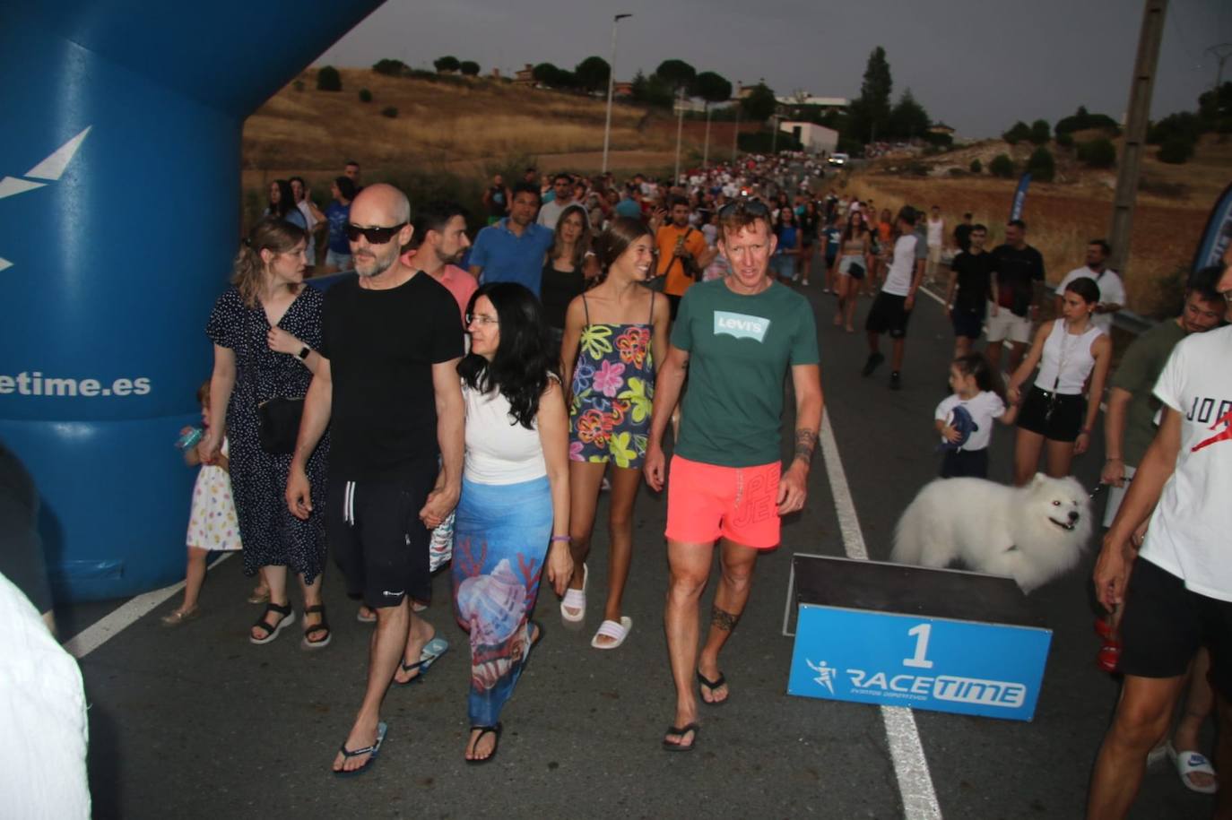 Emoción sobre ruedas y sin motor en la antesala del estreno de las fiestas de San Roque