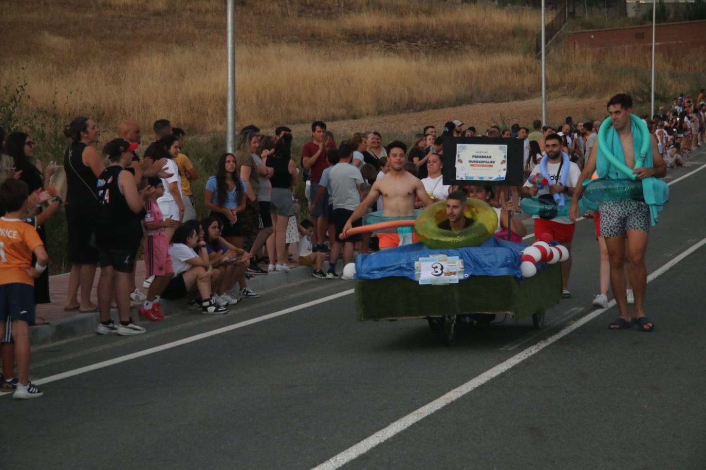 Emoción sobre ruedas y sin motor en la antesala del estreno de las fiestas de San Roque