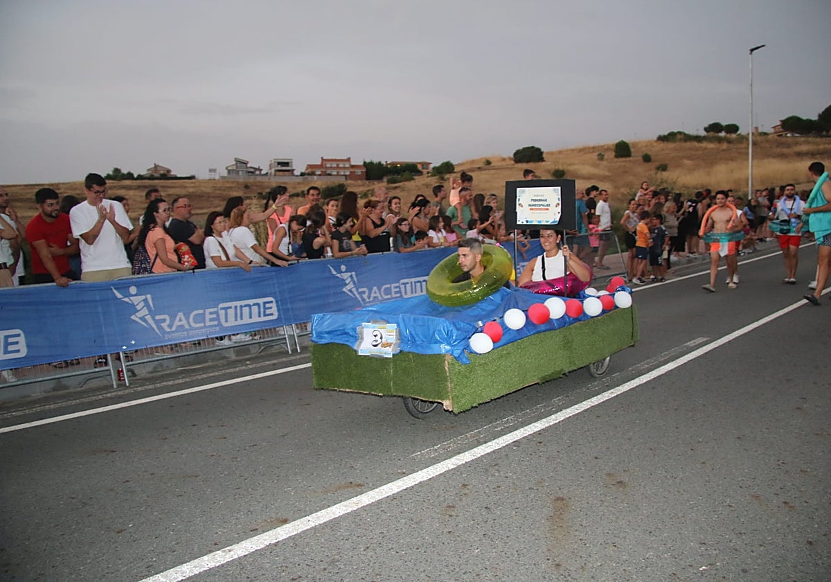 Emoción sobre ruedas y sin motor en la antesala del estreno de las fiestas de San Roque