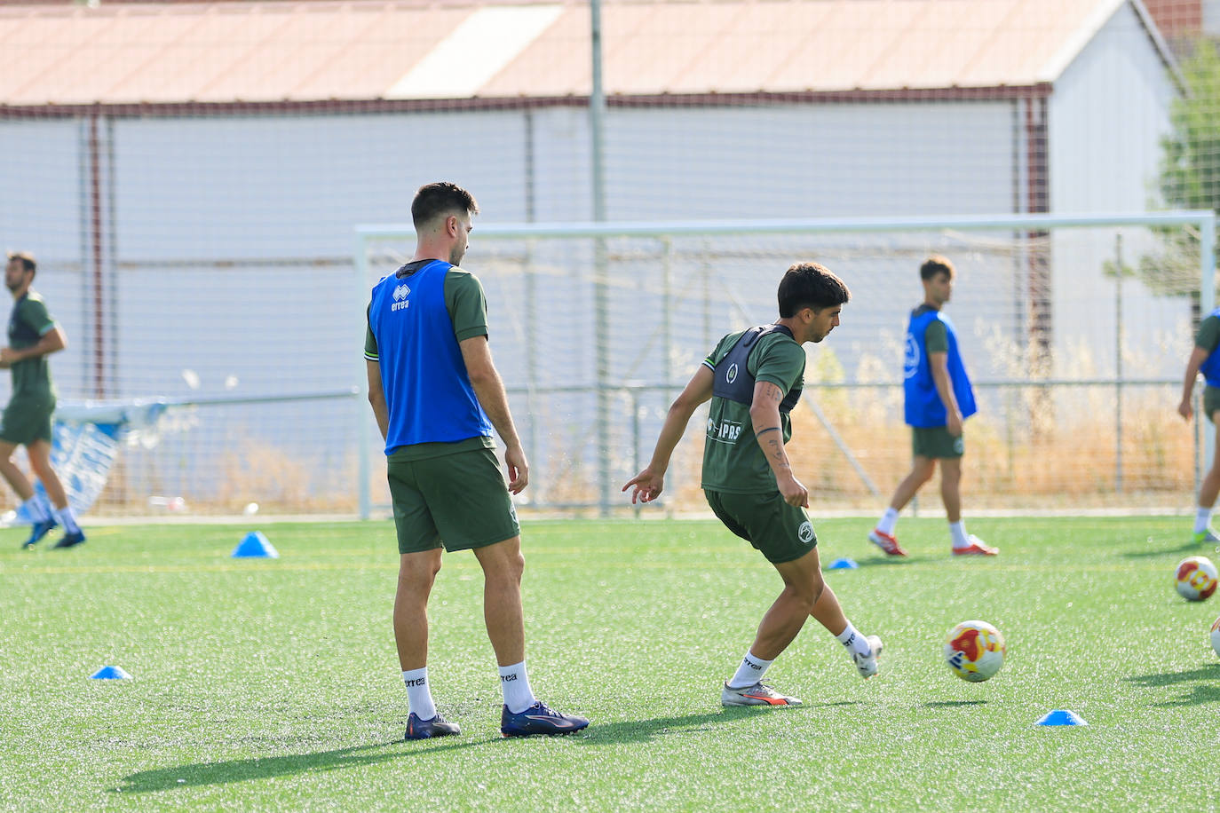Unionistas cumple una nueva sesión antes de visitar el Adolfo Suárez y mira de reojo a la Copa RFEF