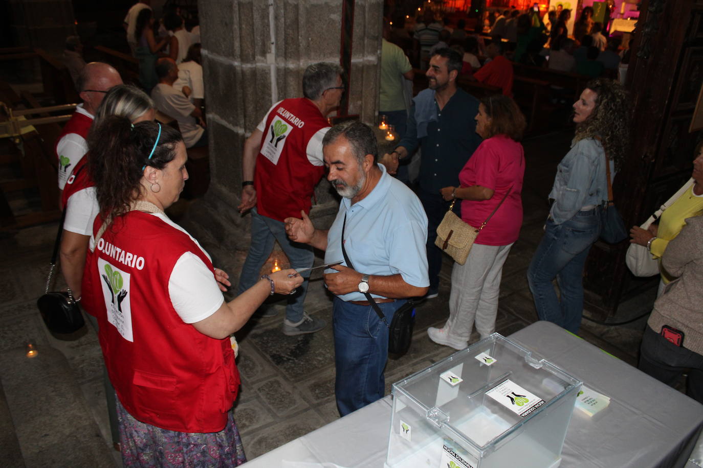 Noche de solidaridad en Puente del Congosto