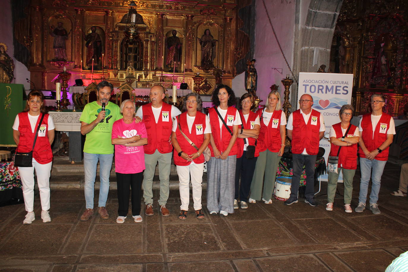 Noche de solidaridad en Puente del Congosto