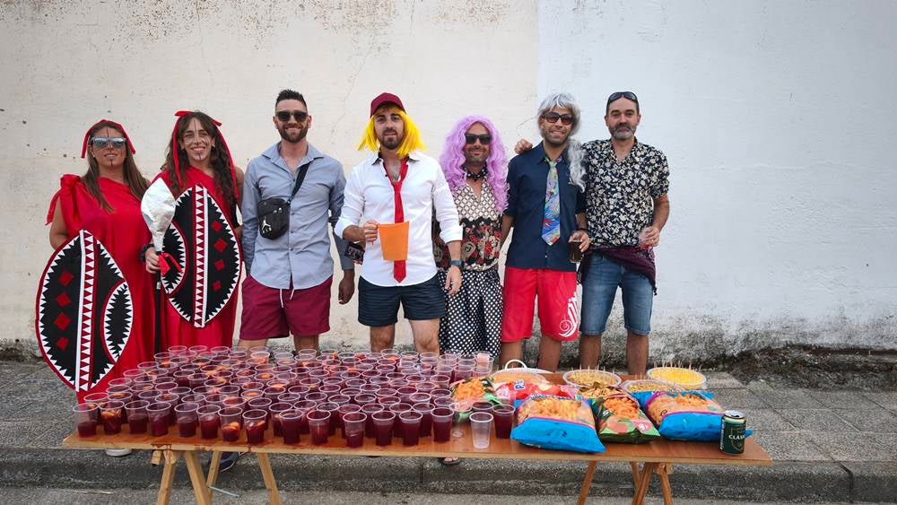 Las peñas activan la fiesta en Cantalpino