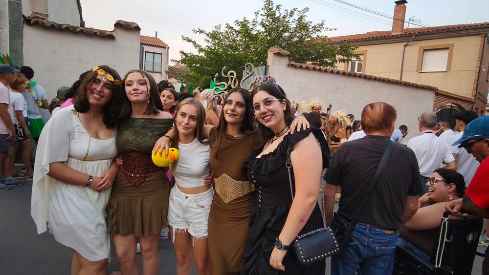 Las peñas activan la fiesta en Cantalpino