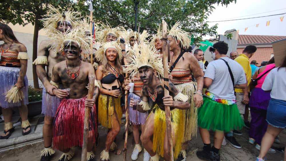 Las peñas activan la fiesta en Cantalpino