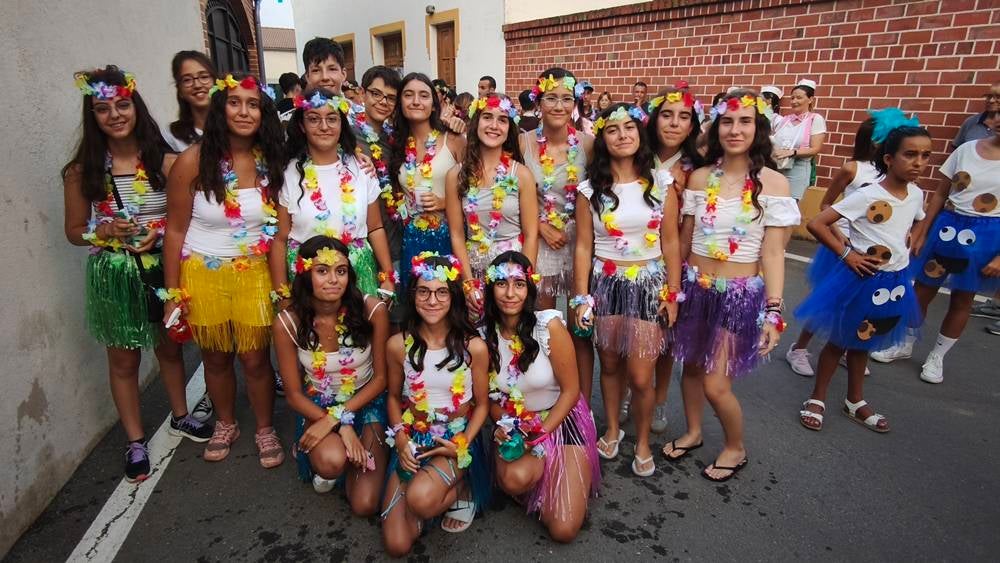 Las peñas activan la fiesta en Cantalpino