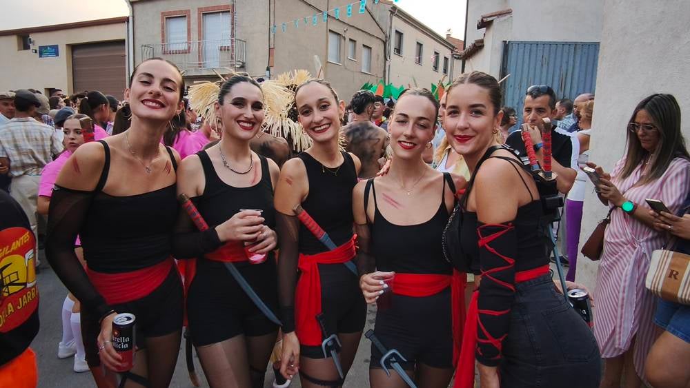 Las peñas activan la fiesta en Cantalpino