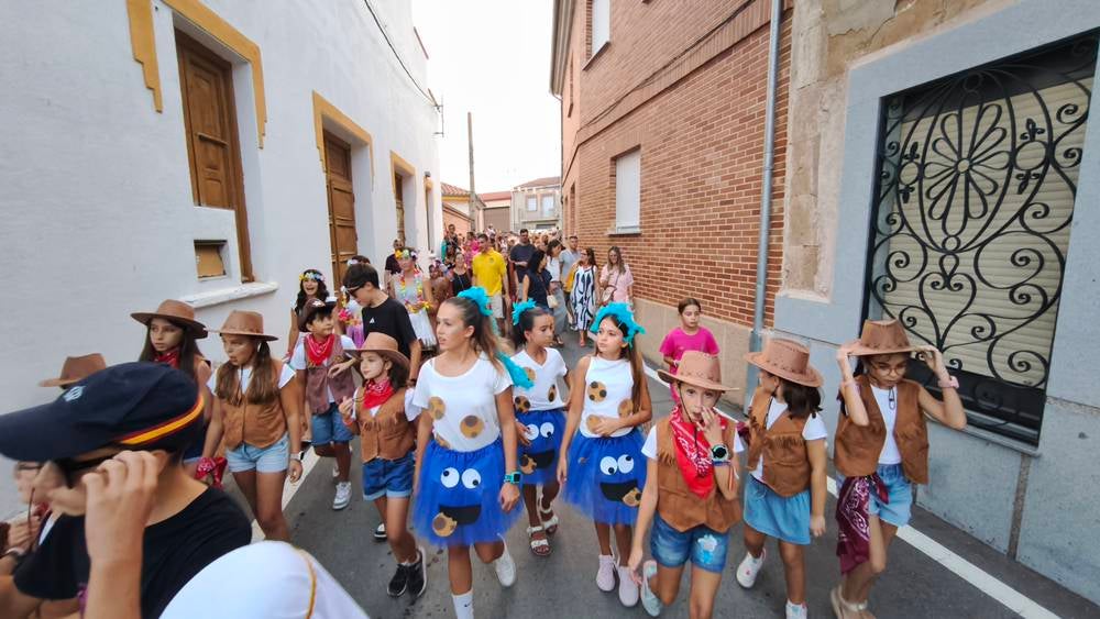 Las peñas activan la fiesta en Cantalpino