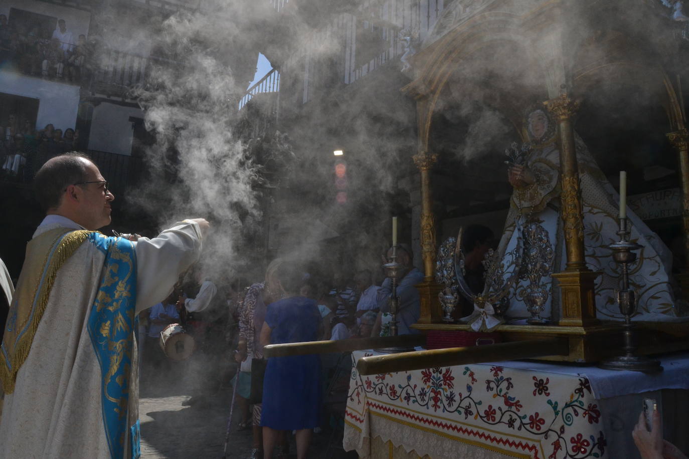 La Alberca se entrega con pasión y veneración en la apertura del Diagosto