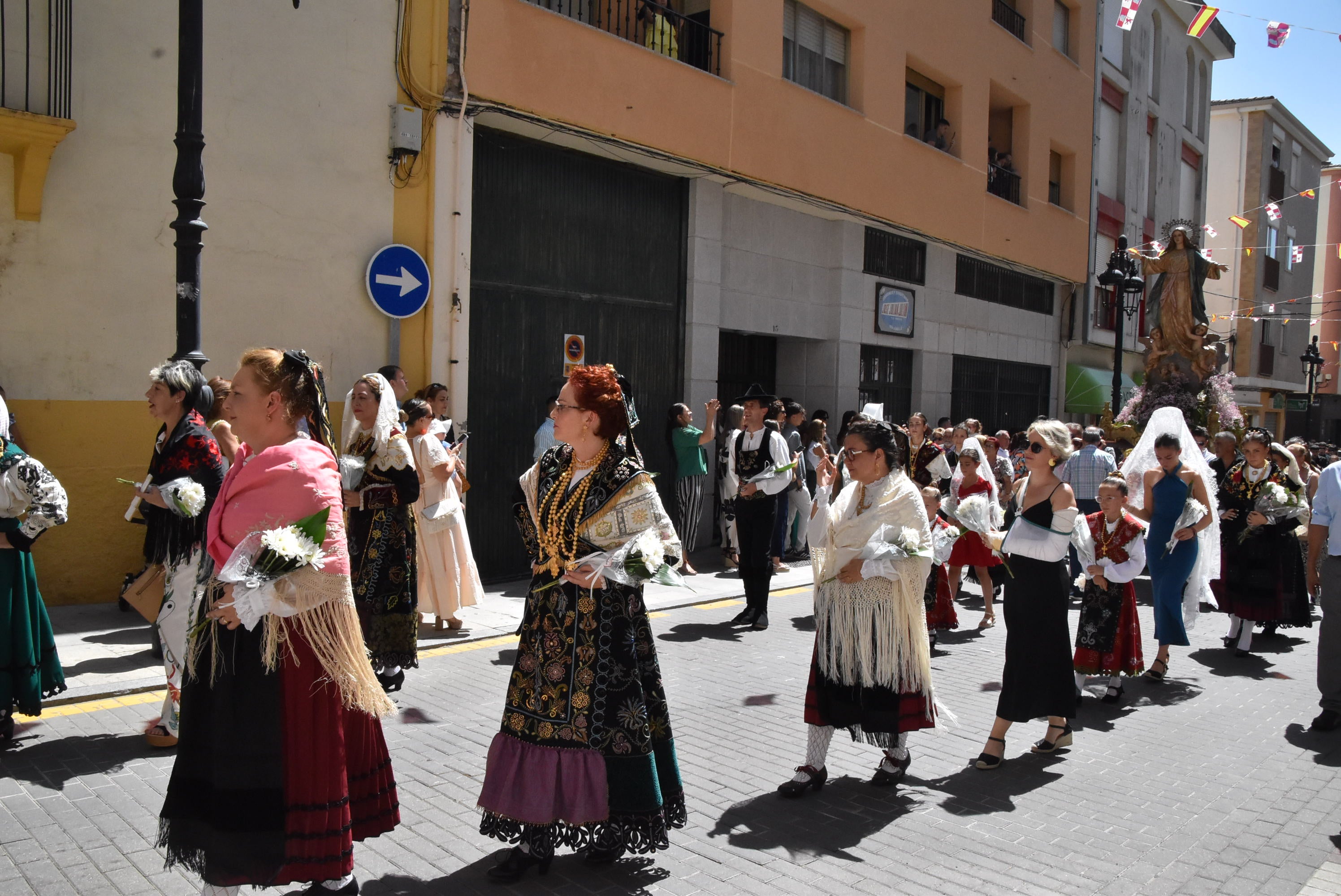 Guijuelo renueva su devoción con la Virgen de la Asunción en el día grande de sus fiestas