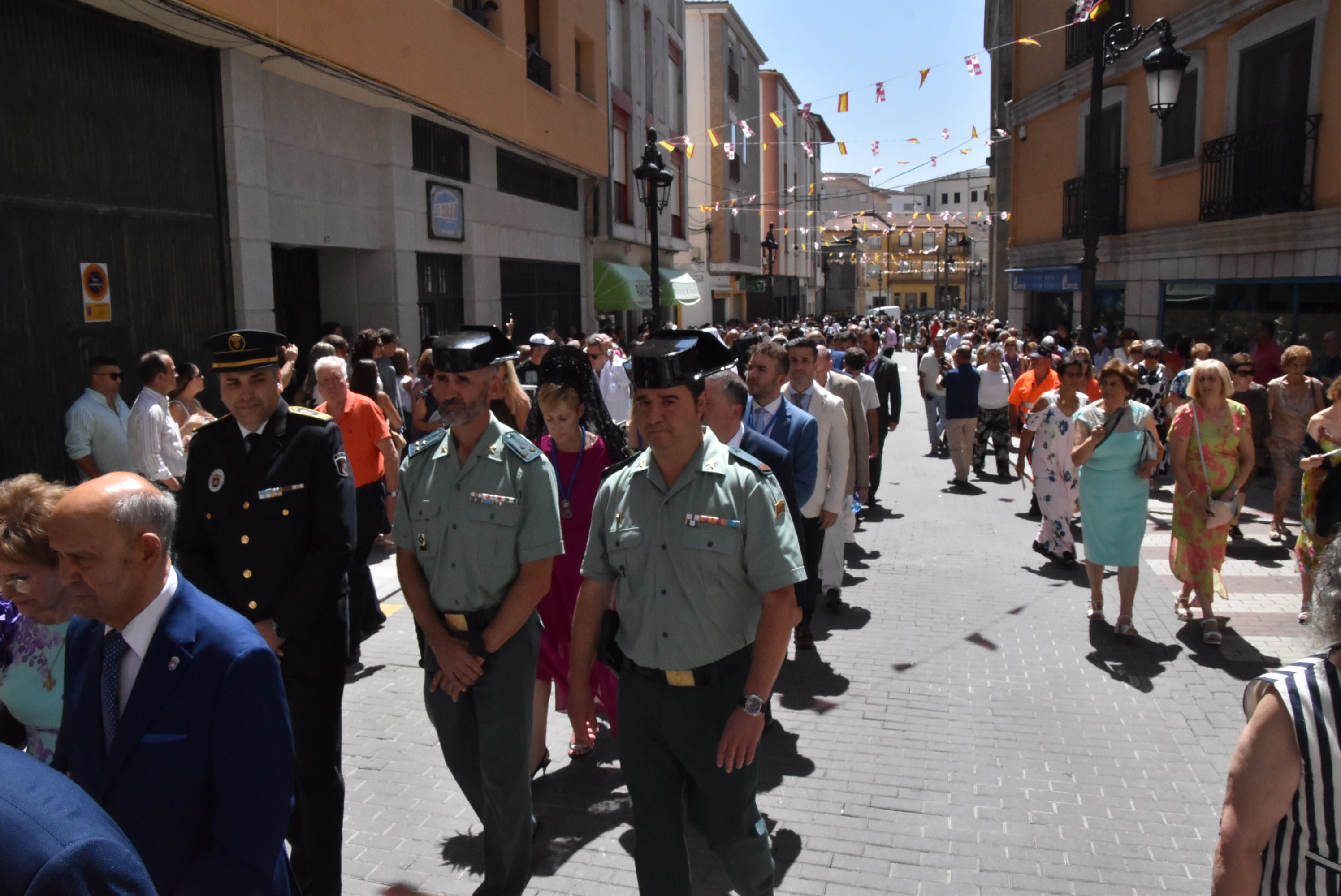 Guijuelo renueva su devoción con la Virgen de la Asunción en el día grande de sus fiestas
