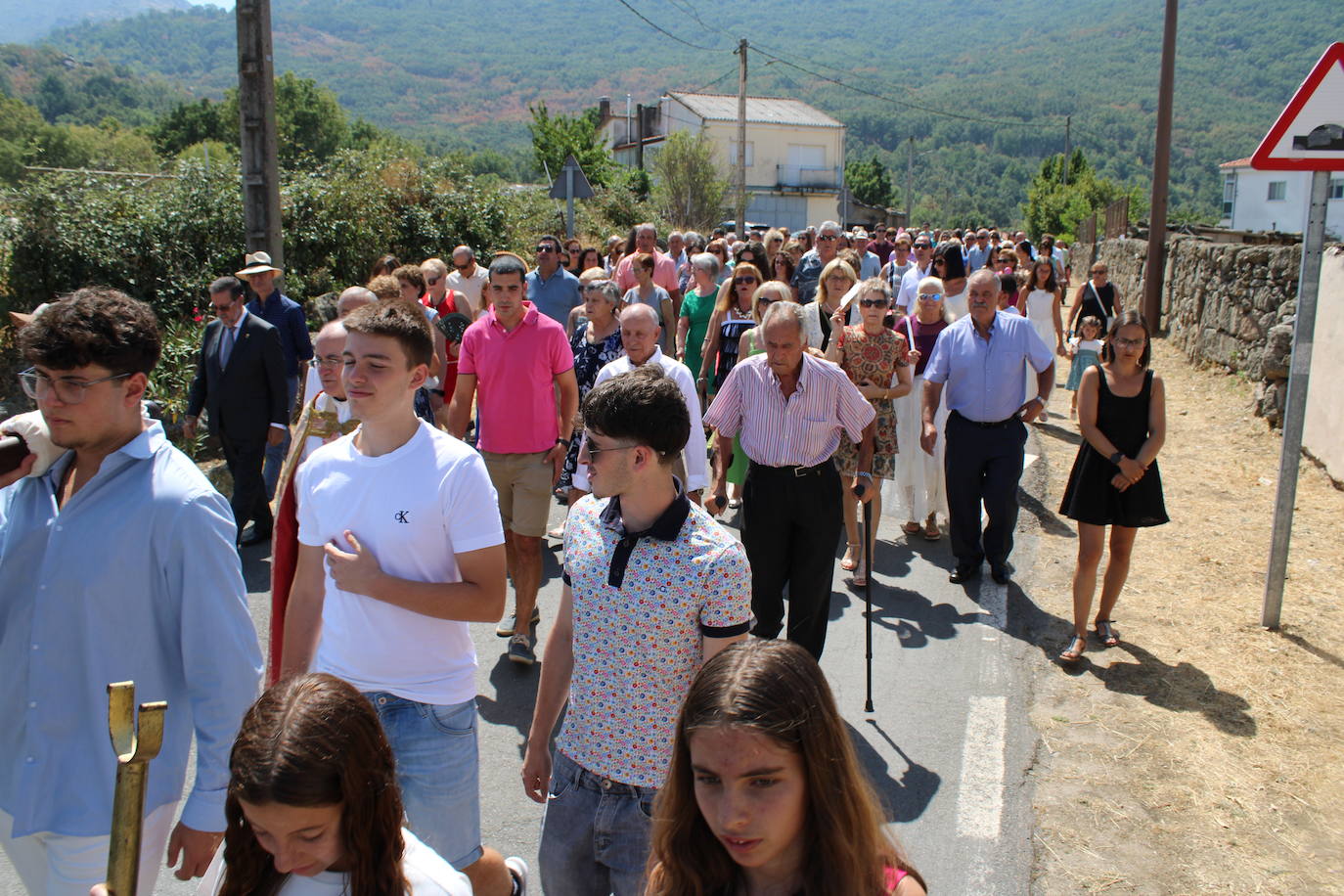 Sanchotello no falta a su cita con la Virgen de la Asunción