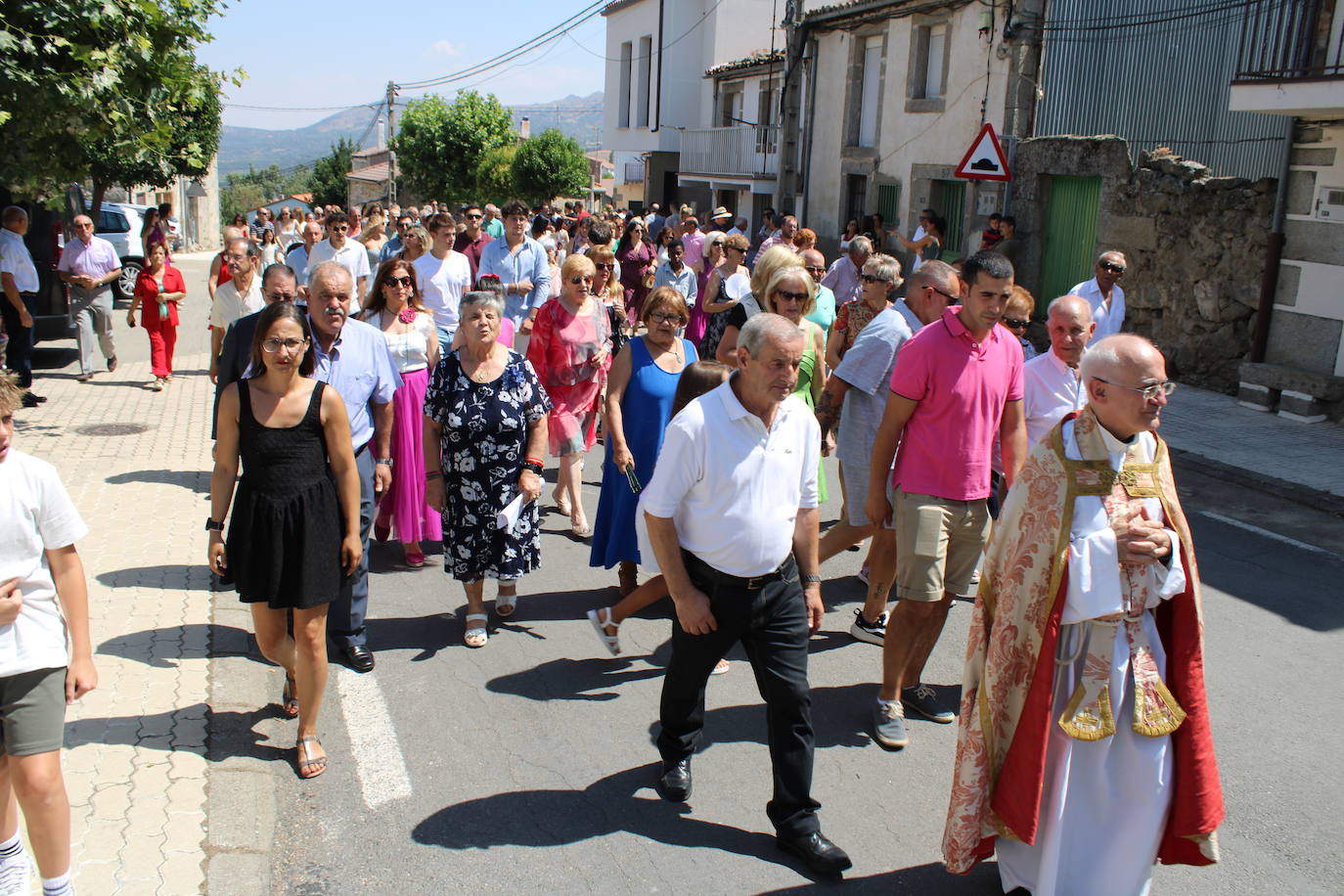 Sanchotello no falta a su cita con la Virgen de la Asunción