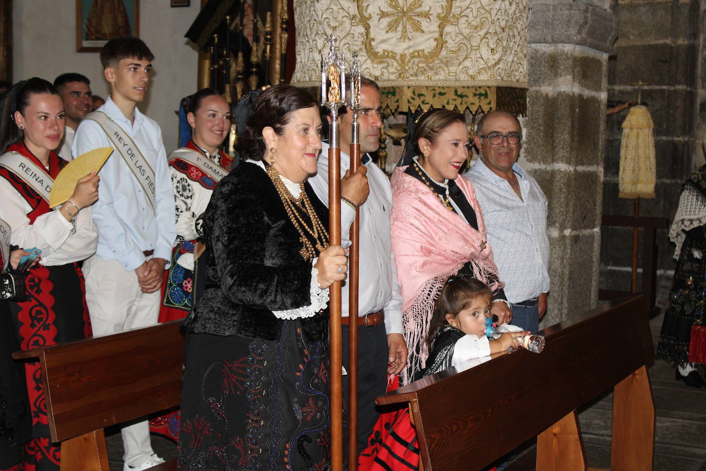 Puente del Congosto honra a la Virgen de la Asunción como antesala del día grande en honor a San Roque