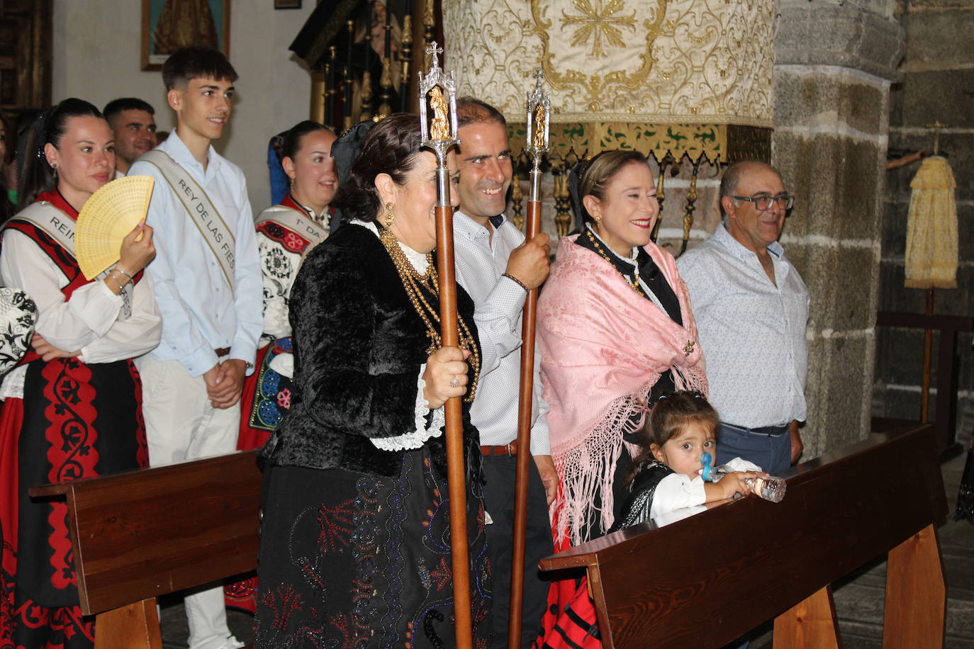 Puente del Congosto honra a la Virgen de la Asunción como antesala del día grande en honor a San Roque