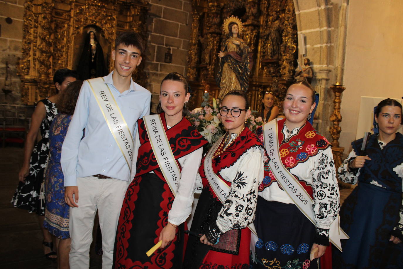 Puente del Congosto honra a la Virgen de la Asunción como antesala del día grande en honor a San Roque