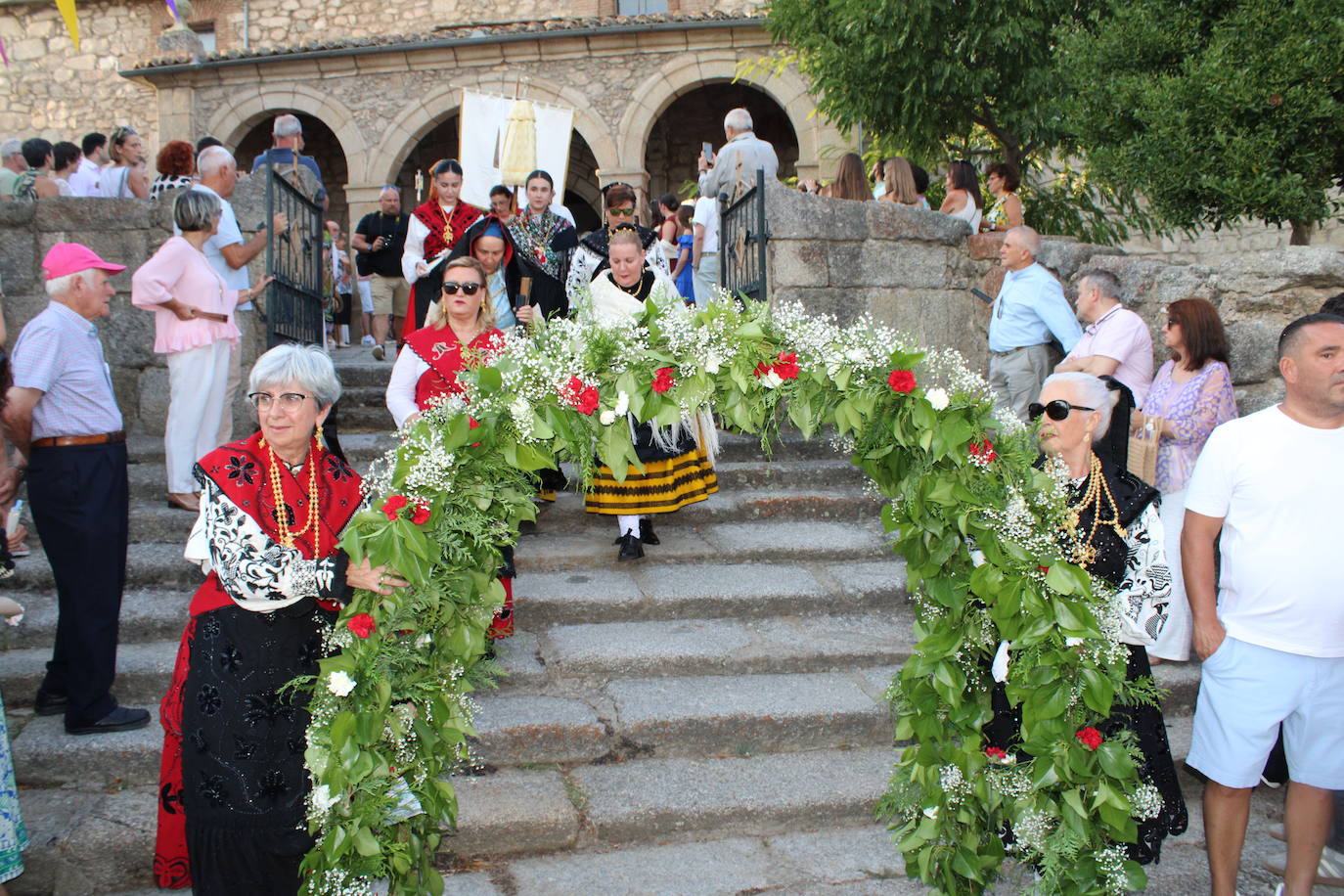 Puente del Congosto honra a la Virgen de la Asunción como antesala del día grande en honor a San Roque