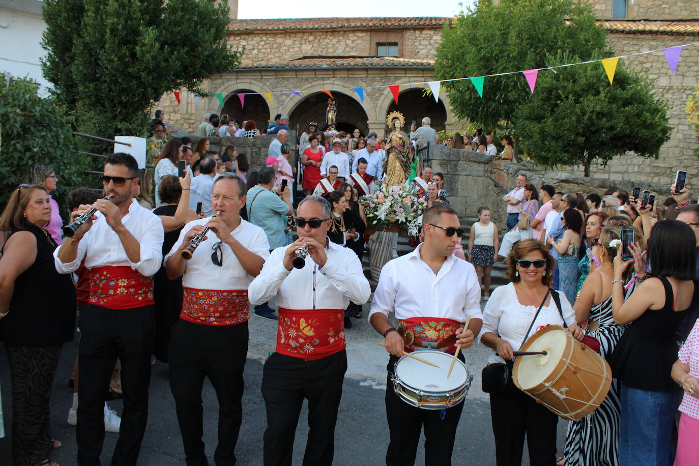 Puente del Congosto honra a la Virgen de la Asunción como antesala del día grande en honor a San Roque