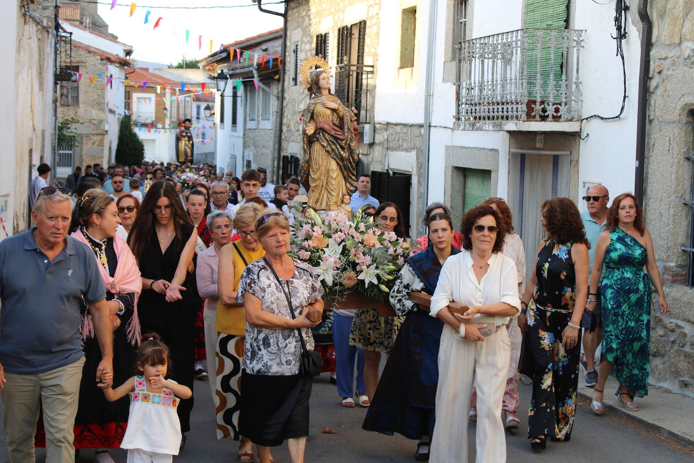Puente del Congosto honra a la Virgen de la Asunción como antesala del día grande en honor a San Roque