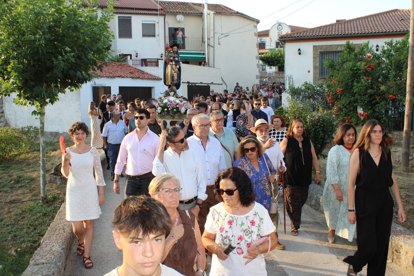 Puente del Congosto honra a la Virgen de la Asunción como antesala del día grande en honor a San Roque