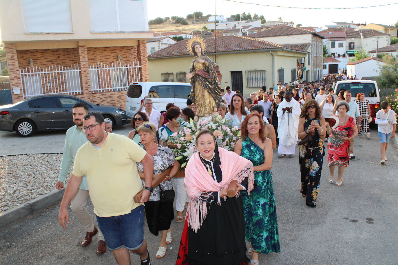 Puente del Congosto honra a la Virgen de la Asunción como antesala del día grande en honor a San Roque