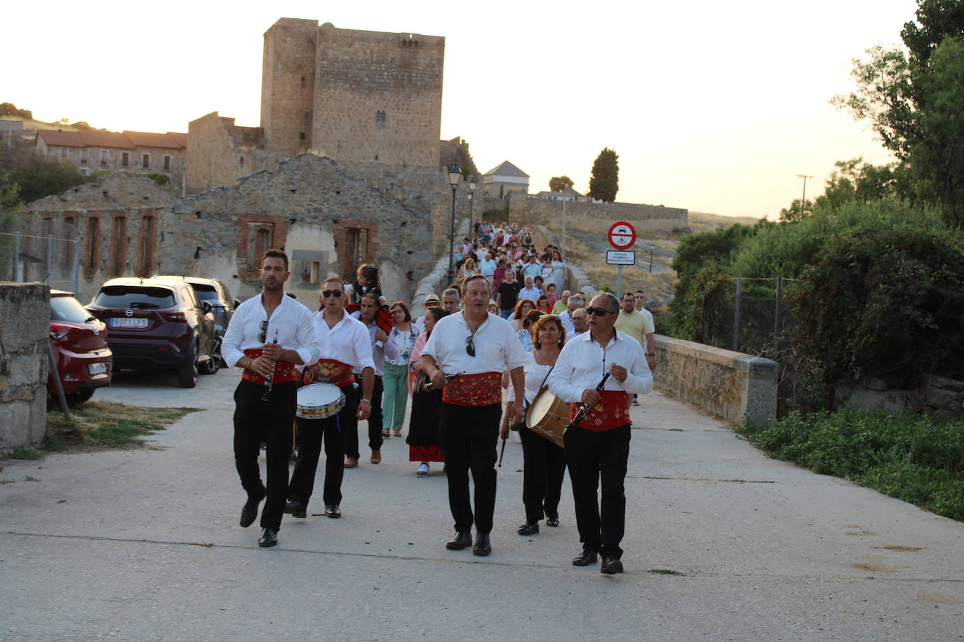 Puente del Congosto honra a la Virgen de la Asunción como antesala del día grande en honor a San Roque