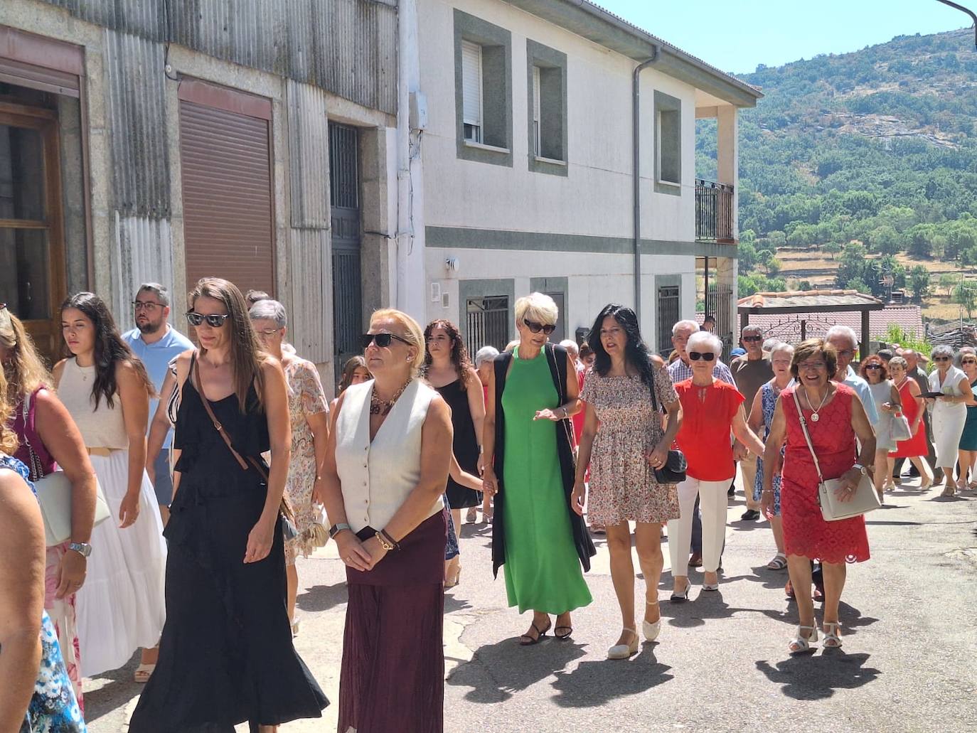 Sorihuela acompaña a la Virgen de la Asunción en su día de fiesta