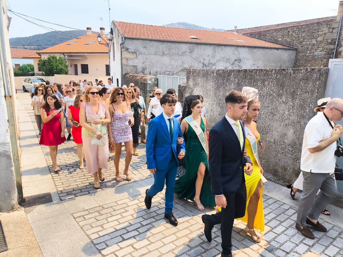 Ledrada vive una intensa jornada por San Roque