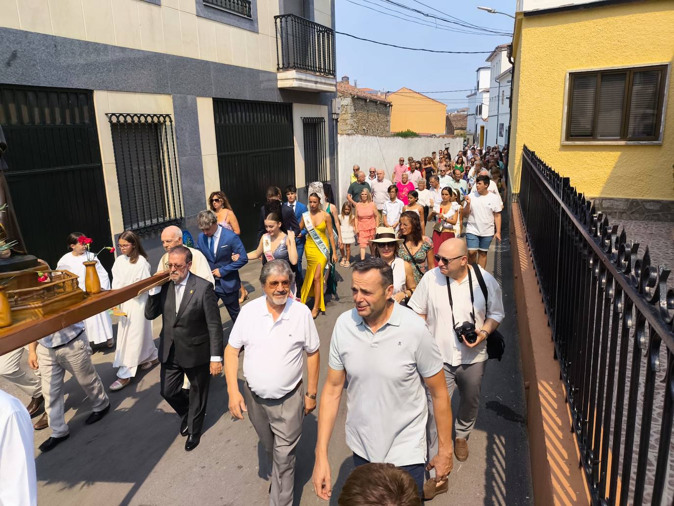 Ledrada vive una intensa jornada por San Roque