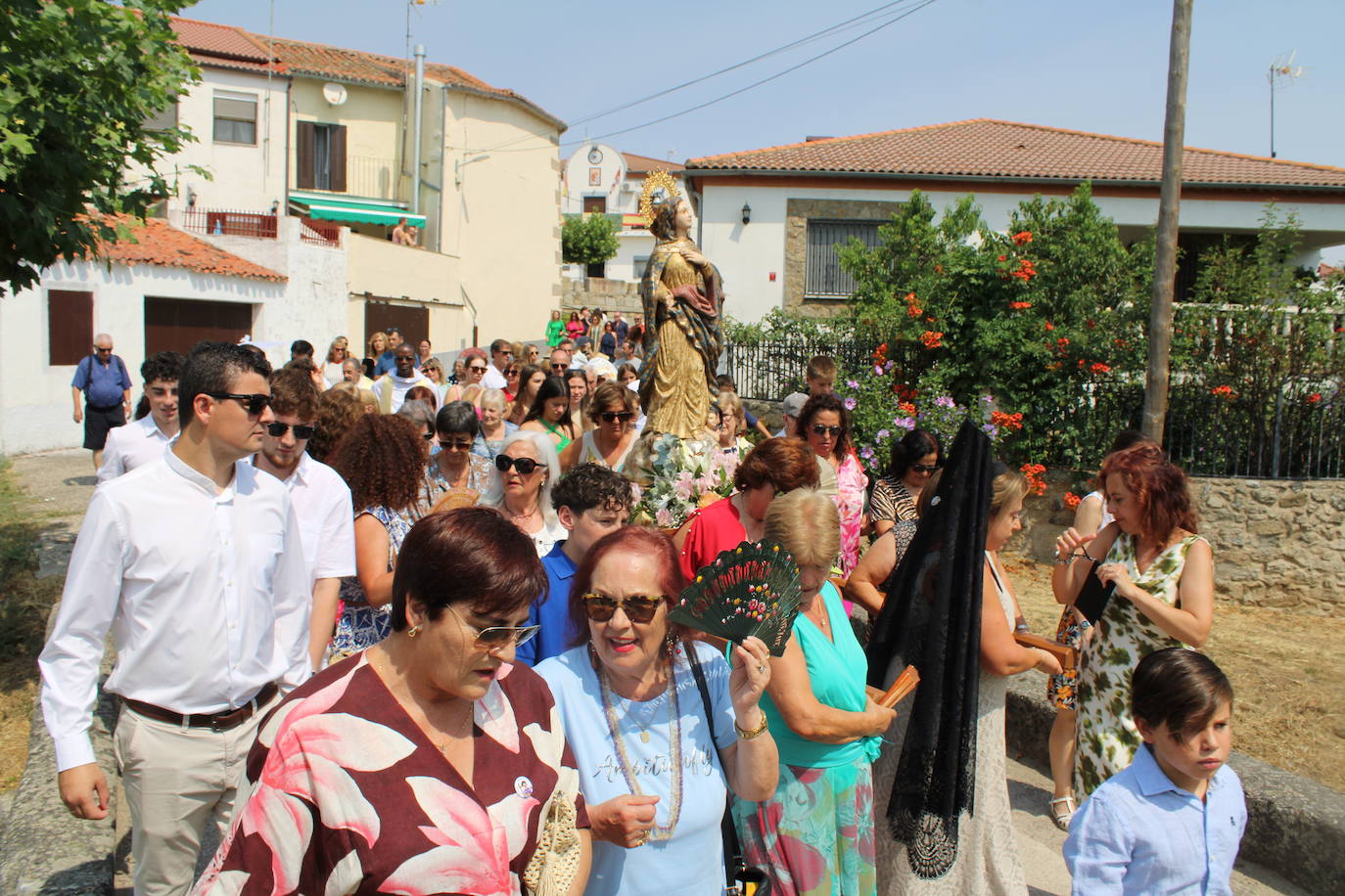 Espíritu festivo y solidario en Puente del Congosto