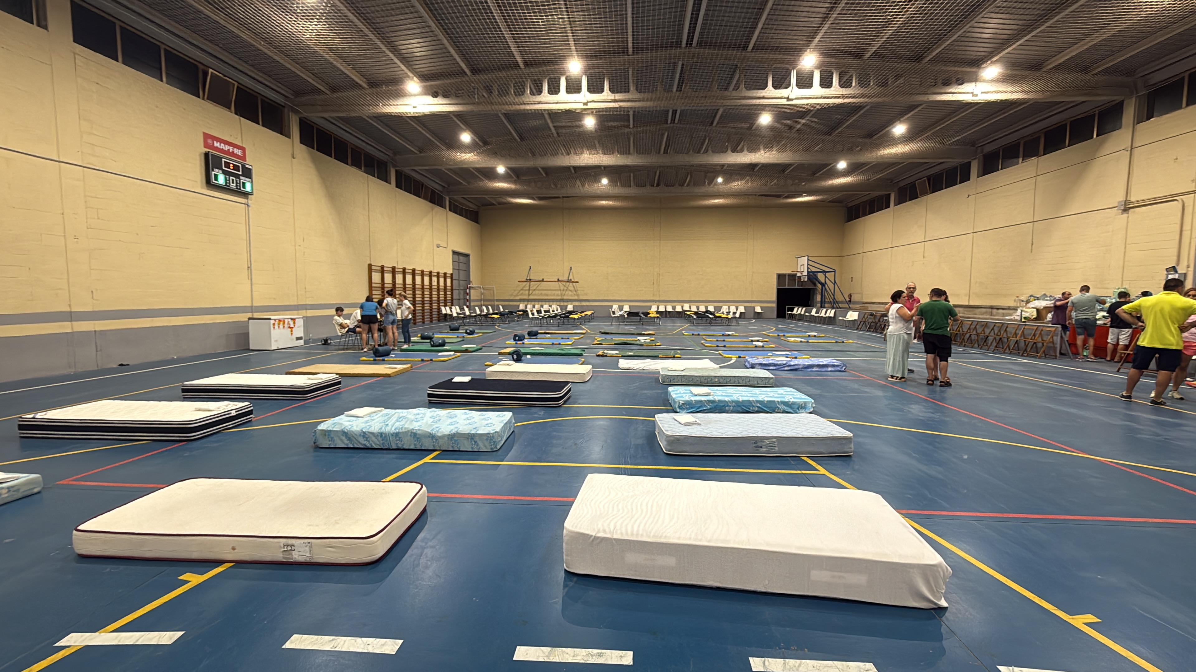 La noche más larga para los que huyeron del incendio y que fueron acogidos en Ledesma: &quot;La gente llegaba con muchos nervios&quot;