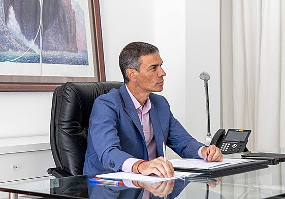 El presidente del Gobierno, Pedro Sánchez.