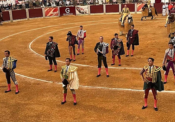 Damián Castaño e Ismael Martín, a hombros en Guijuelo