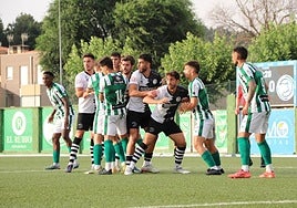 Lance del choque en Guijuelo.