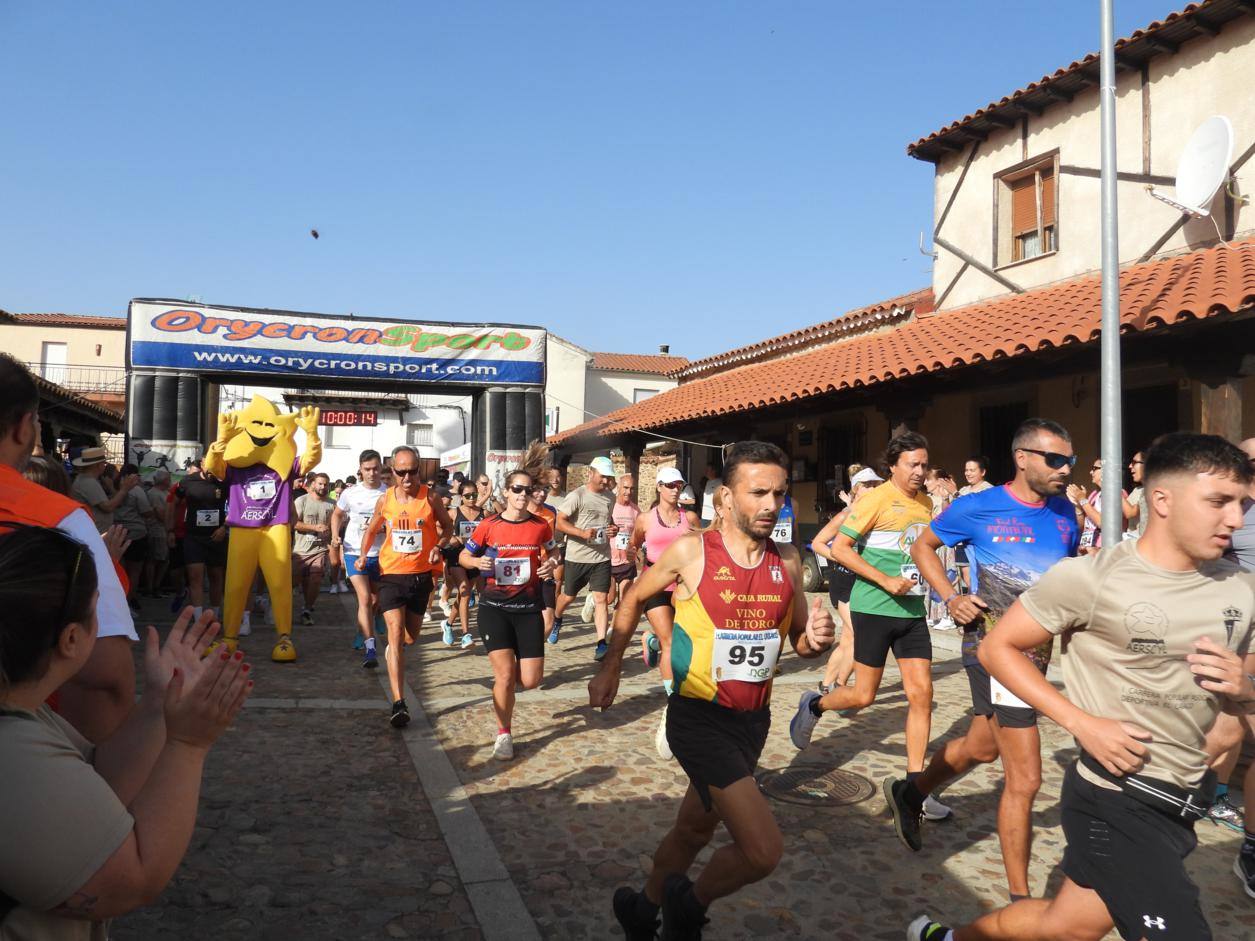 La Carrera Popular El Cabaco celebra su primera edición con una gran acogida