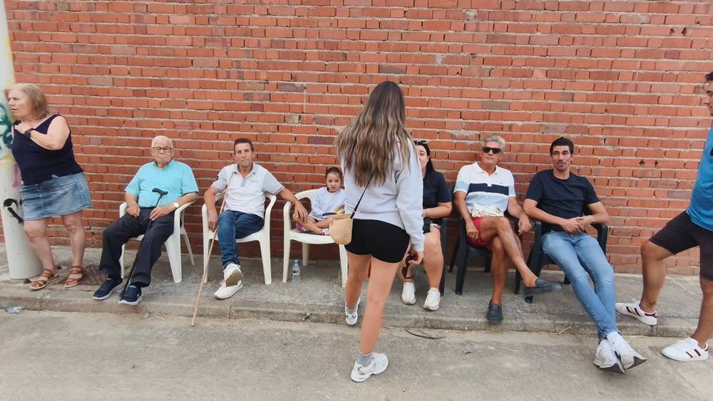 Multitudinario segundo encierro en Macotera