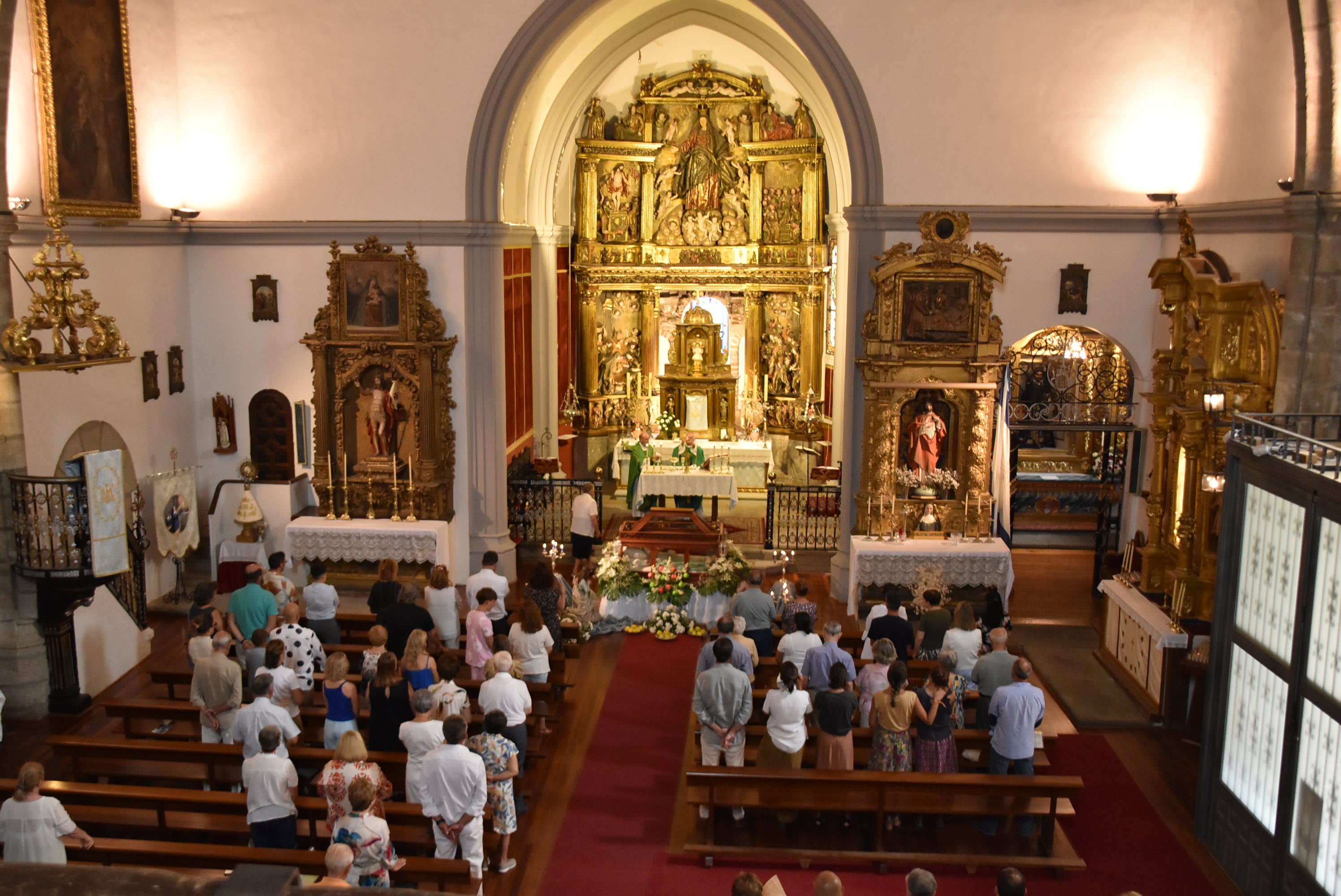 La iglesia de Santa María de Béjar estrena la rehabilitada capilla de Jesús Nazareno