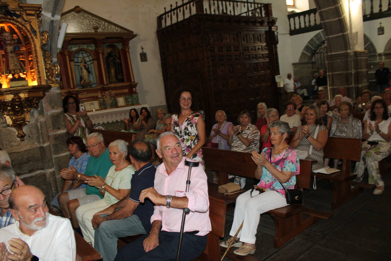 Fin de fiesta con homenaje y relevo en la Hermandad de San Roque en Puente del Congosto