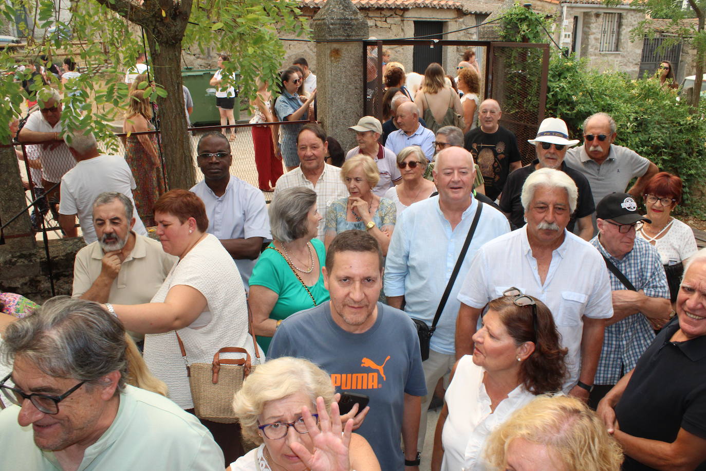 Fin de fiesta con homenaje y relevo en la Hermandad de San Roque en Puente del Congosto