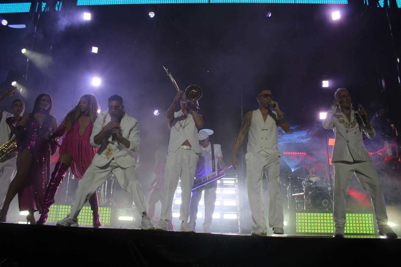 París de Noia cierra las fiestas de Guijuelo con un intenso espectáculo