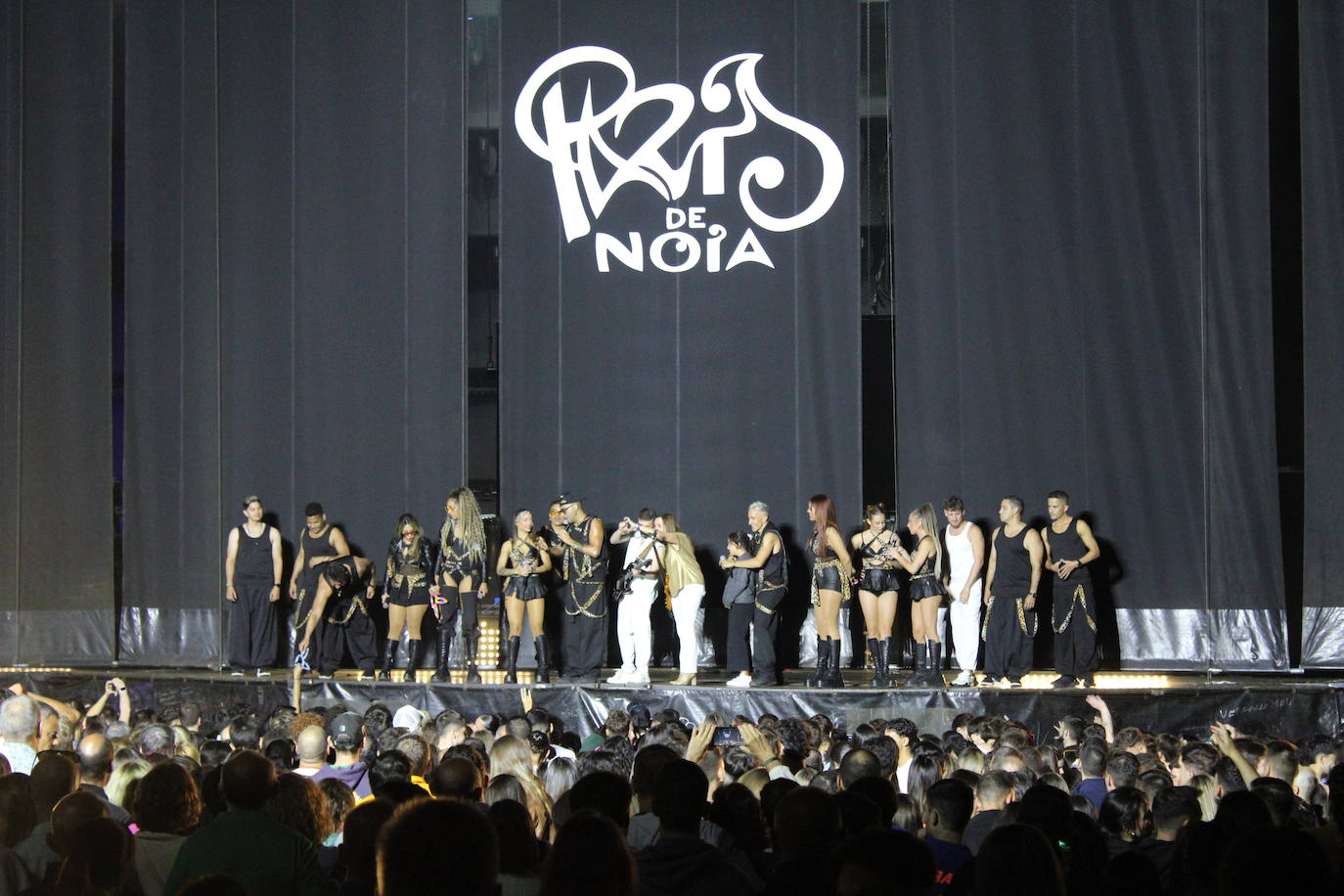 París de Noia cierra las fiestas de Guijuelo con un intenso espectáculo