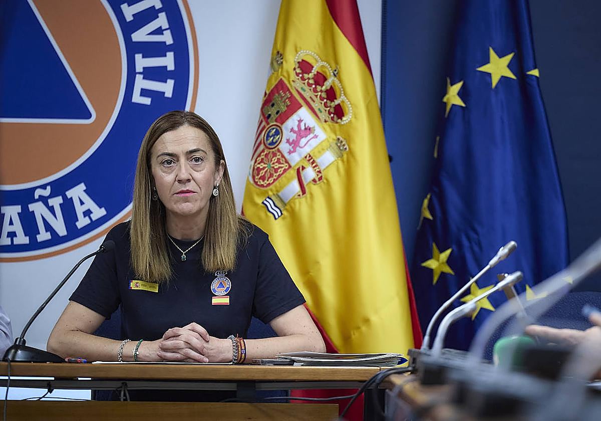 La directora general de Protección Civil, Virginia Barcones.