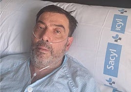 Luis Miguel Fidalgo, hospitalizado en Zamora.