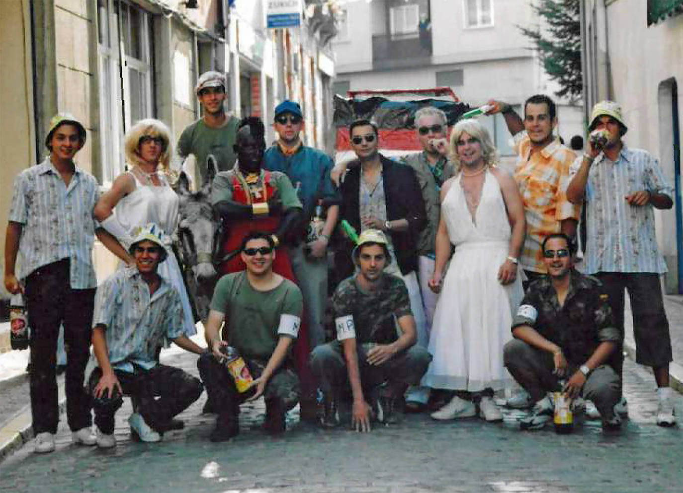 Otra imagen para el recuerdo del día del chupinazo.