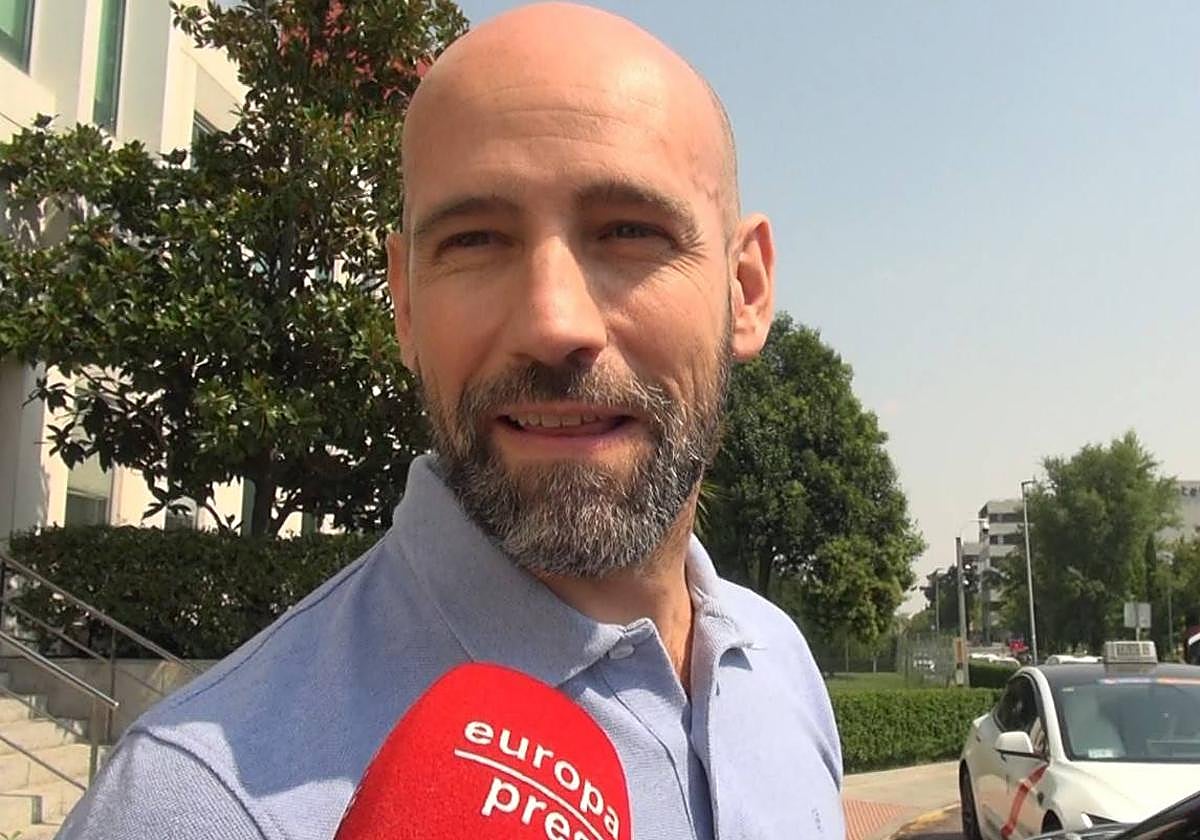 Gonzalo Miró, ante el micrófono de Europa Press.